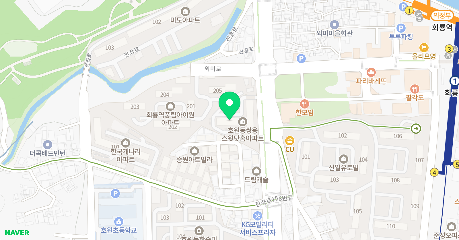 호원쇼팽의빨강 피아노음악학원 위치