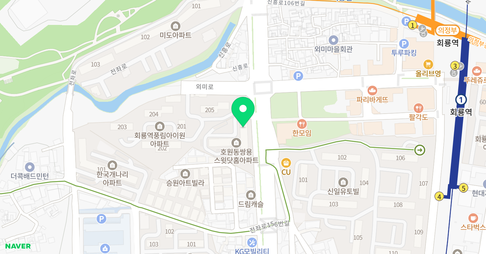 엠베스트 호원점 위치