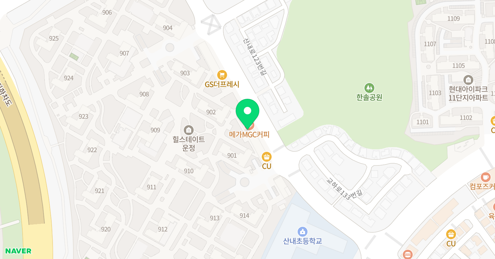 아르댕 미술교습소 위치
