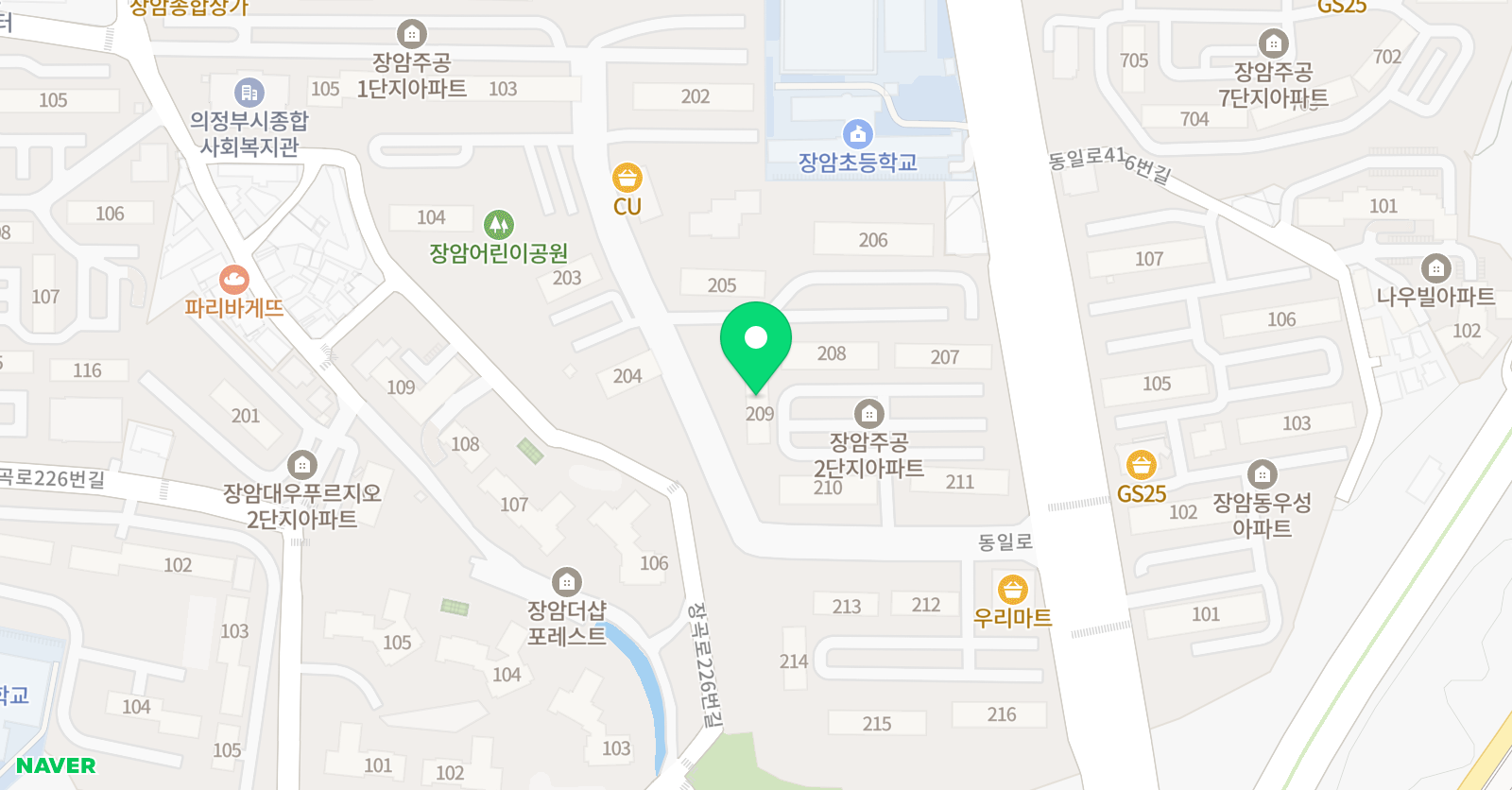 구쌤 수학 위치
