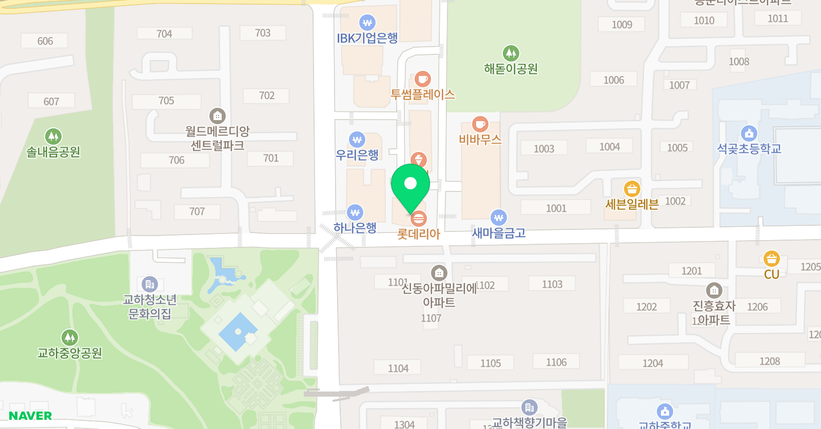빨간펜 수학의달인 교하1호점 위치
