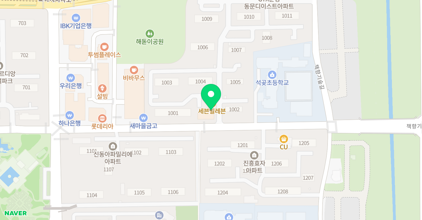 ACE에듀 학원 위치