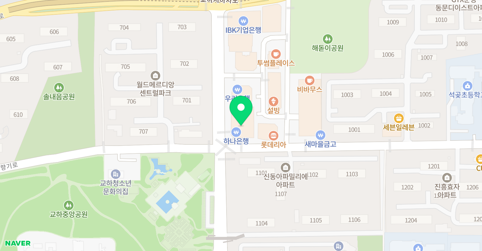 한우리 독서토론논술 파주지부 위치