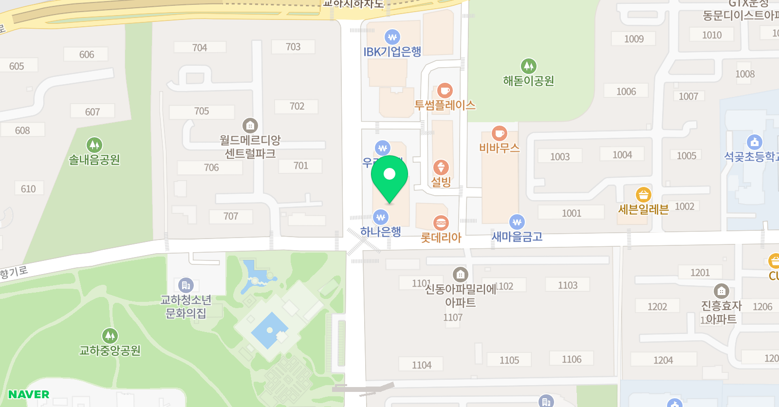 차스아카데미 학원 위치