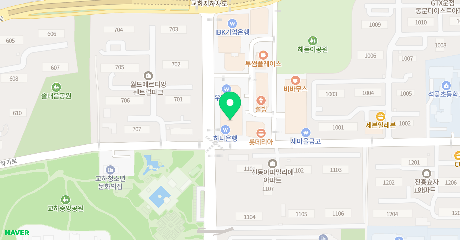 서강SLP 어학원 운정 위치