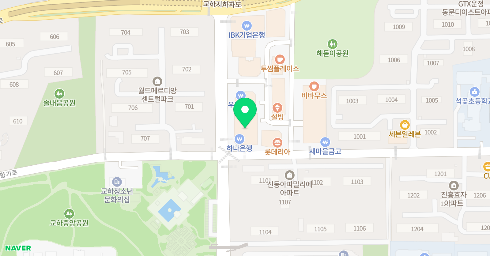 교하 타이거 짐 복싱 클럽 위치