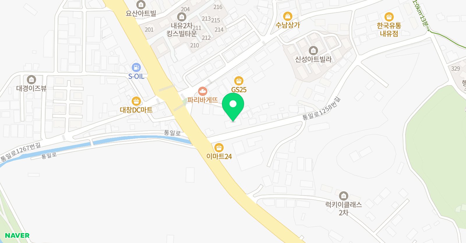더퍼스트프라임 영어수학학원 위치