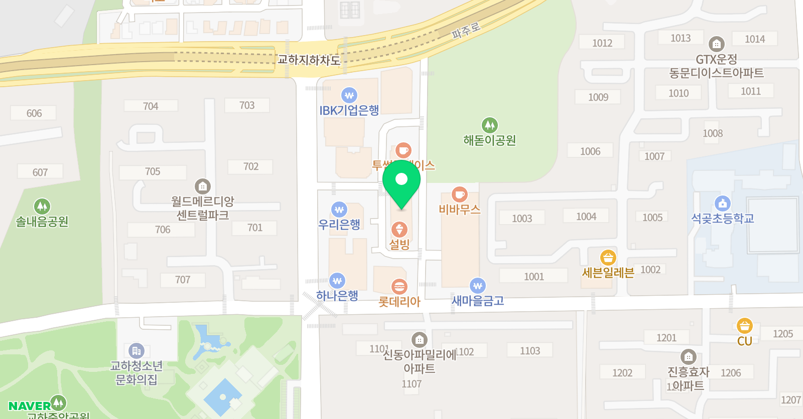 아지트 아동미술학원 위치