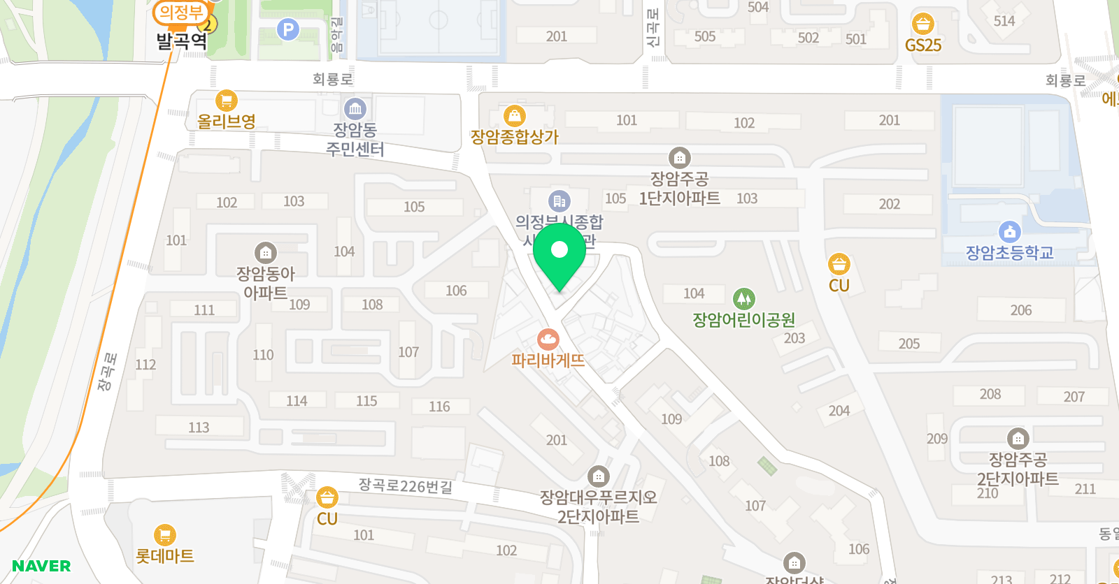 리틀키즈 발레학원 위치