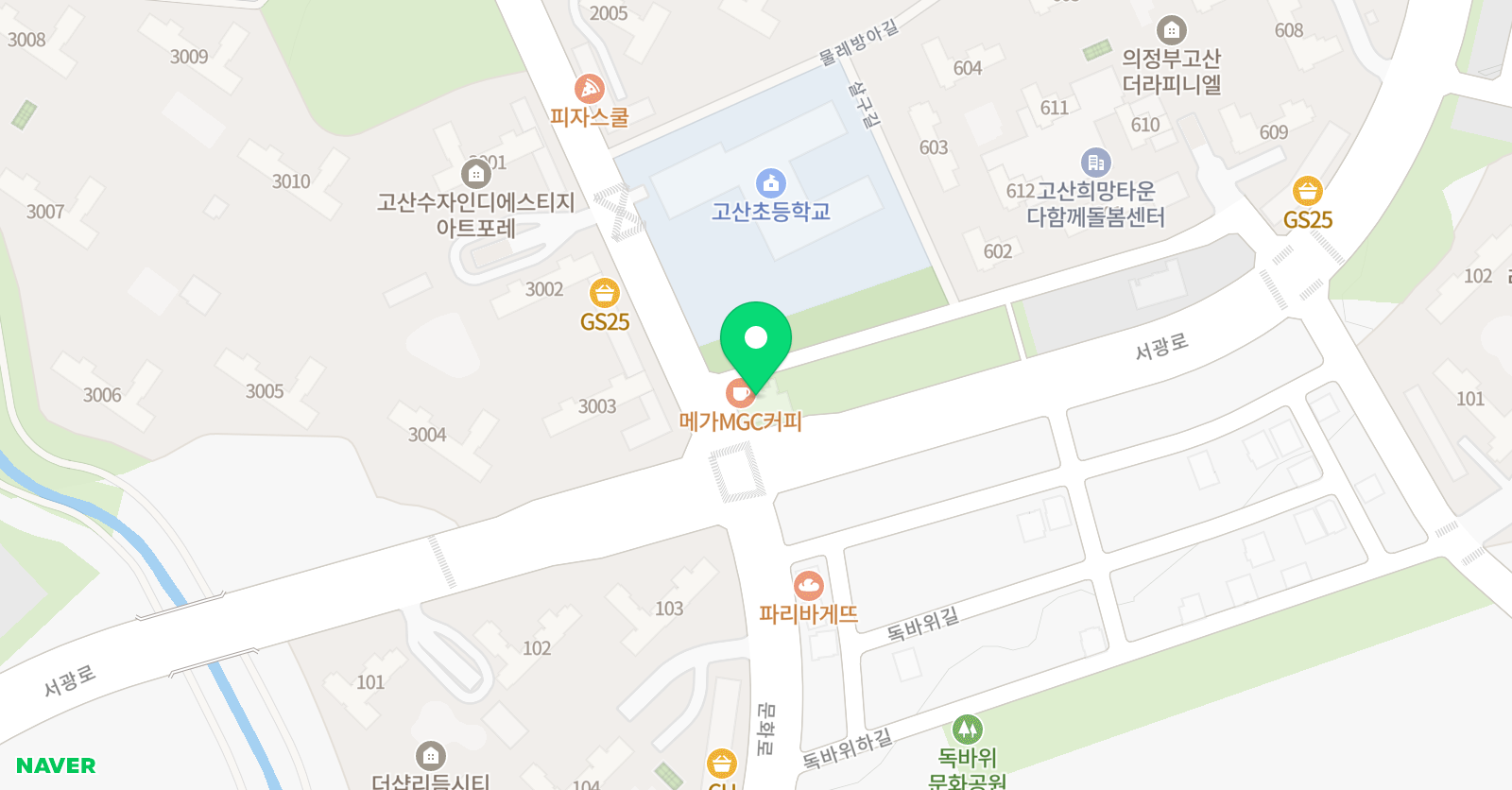 프리마 피아노학원 위치