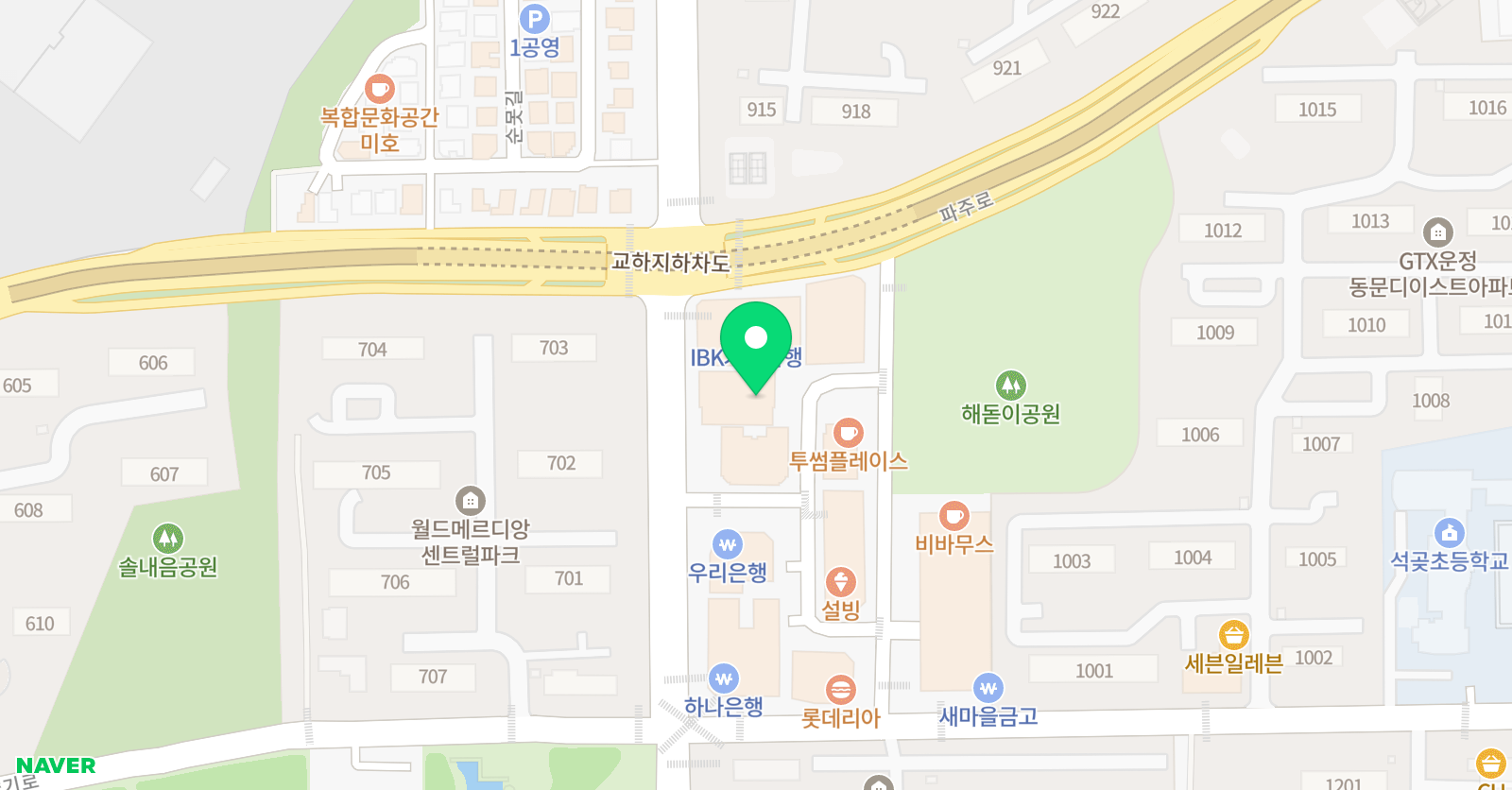 메디시스현대발레 학원 위치
