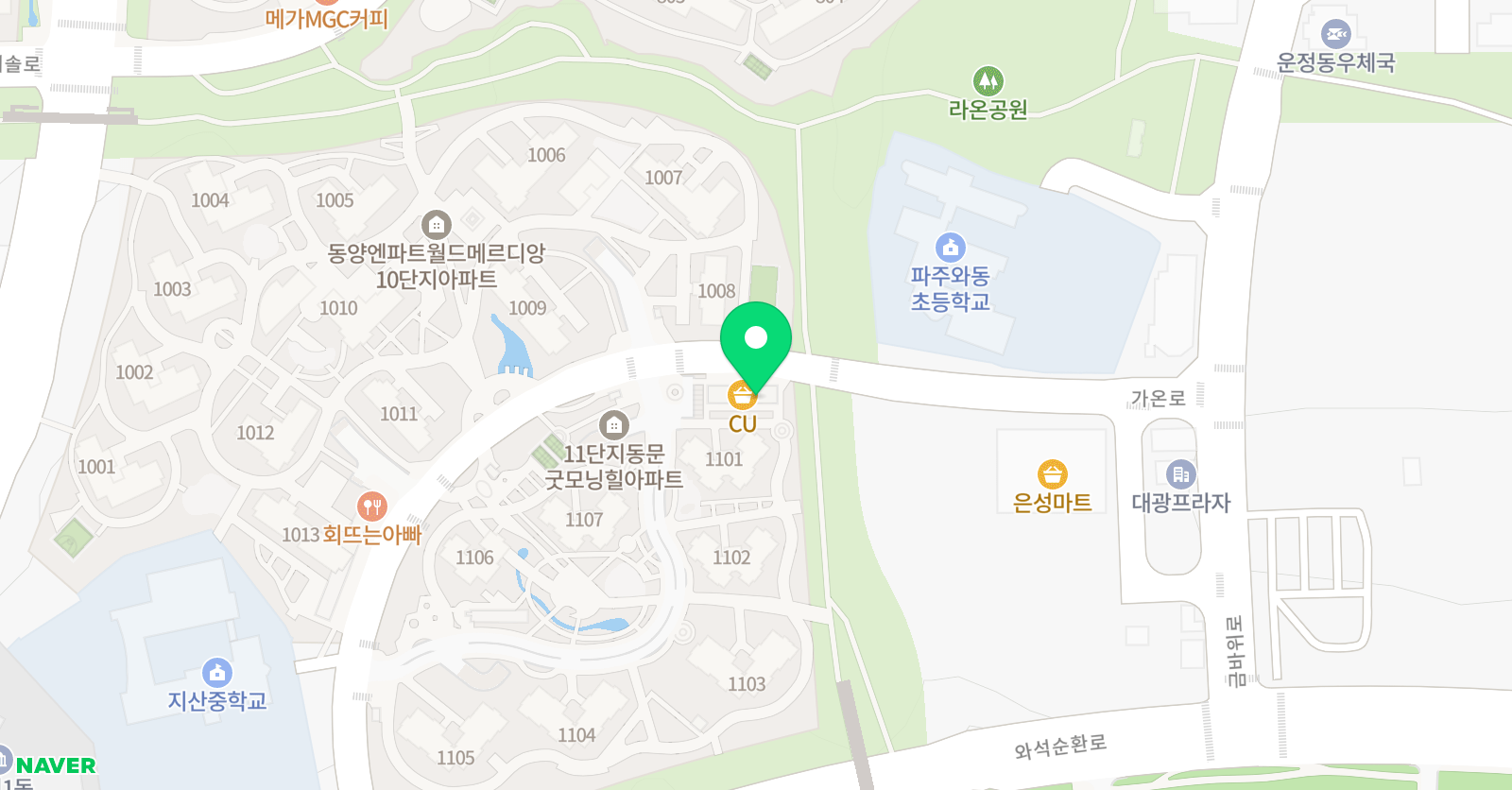 비바체 음악학원 위치
