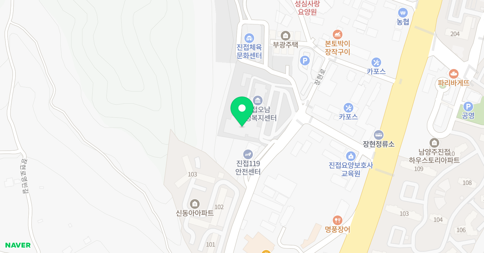 마카잉글리쉬 학원 위치