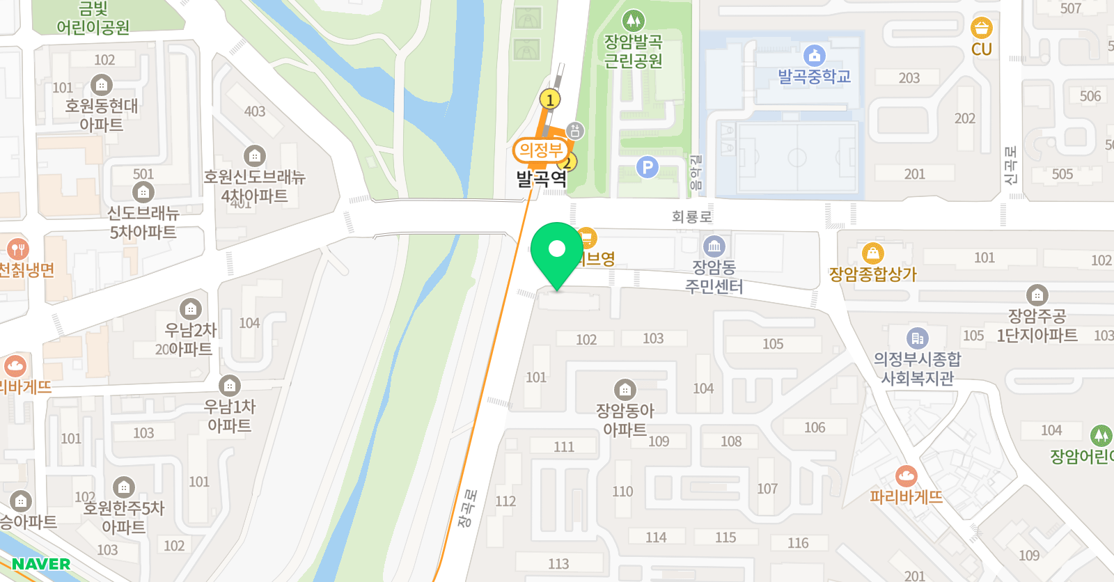 심포니 음악학원 위치