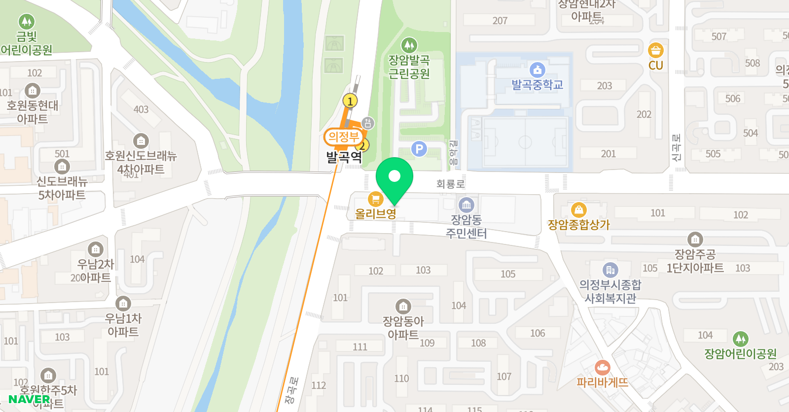 티앤에스 학원 위치