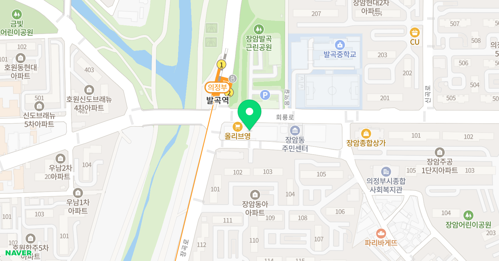 우리 국어논술학원 위치