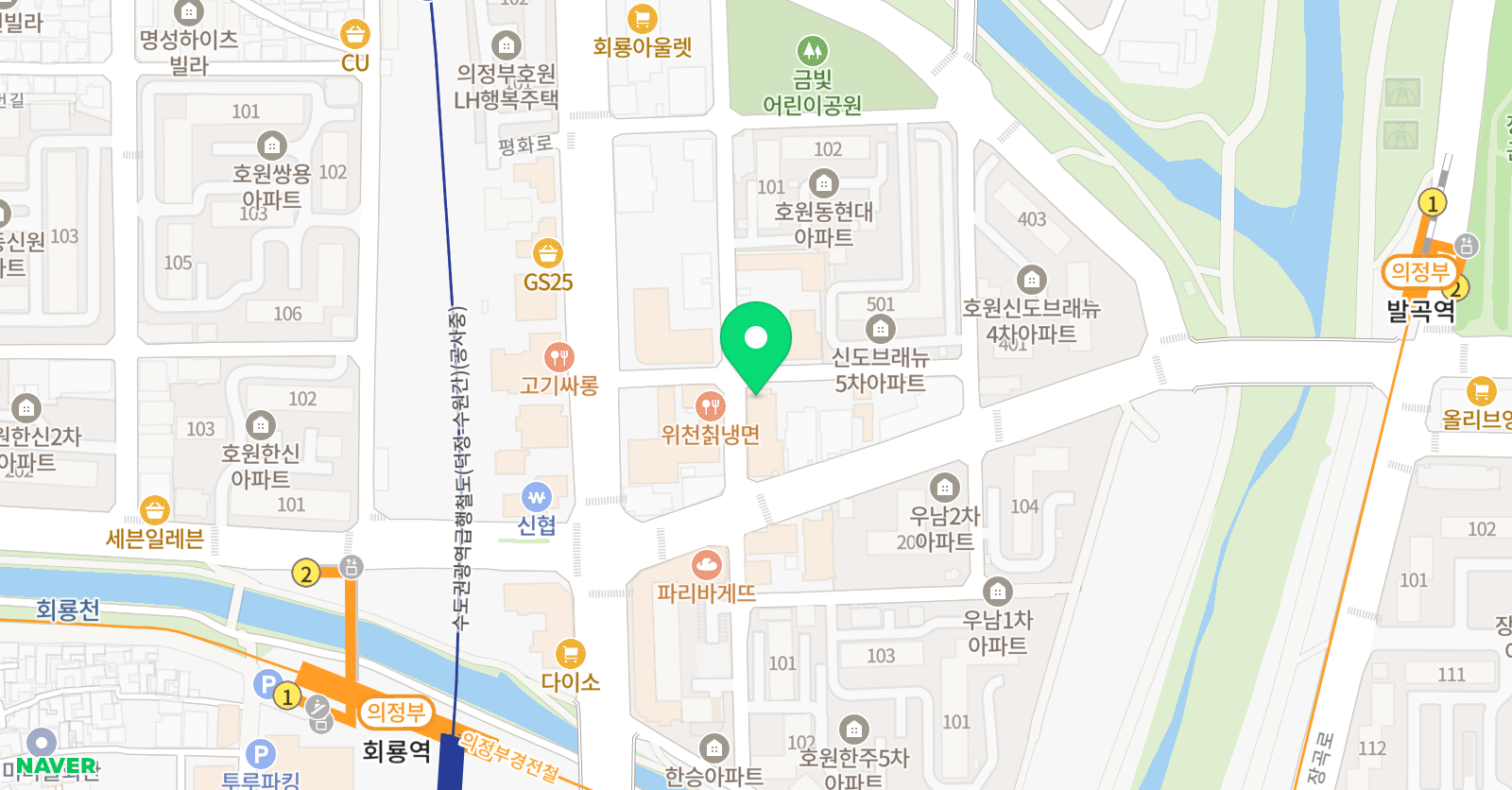 에이플 수학학원 위치