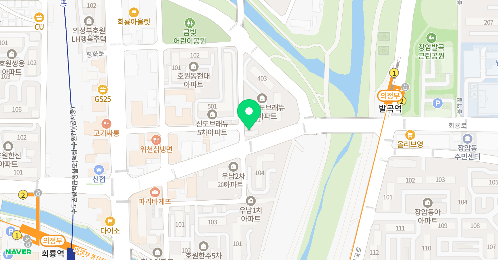 참쉬운 수학교실 위치