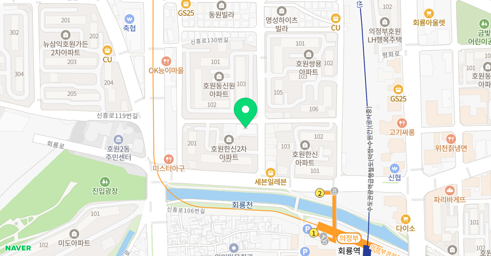 마린앤키즈 위치