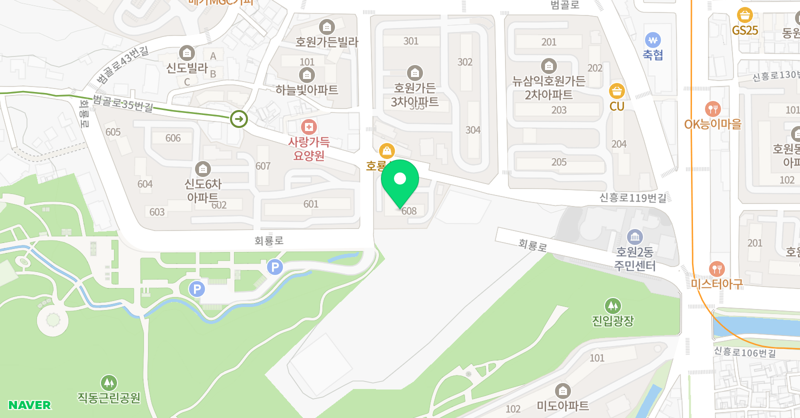 신 수학 위치
