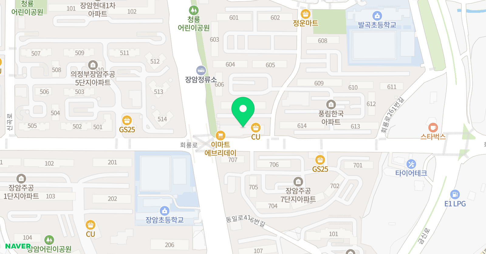 스마트해법 영어 장암우성애플교실 위치