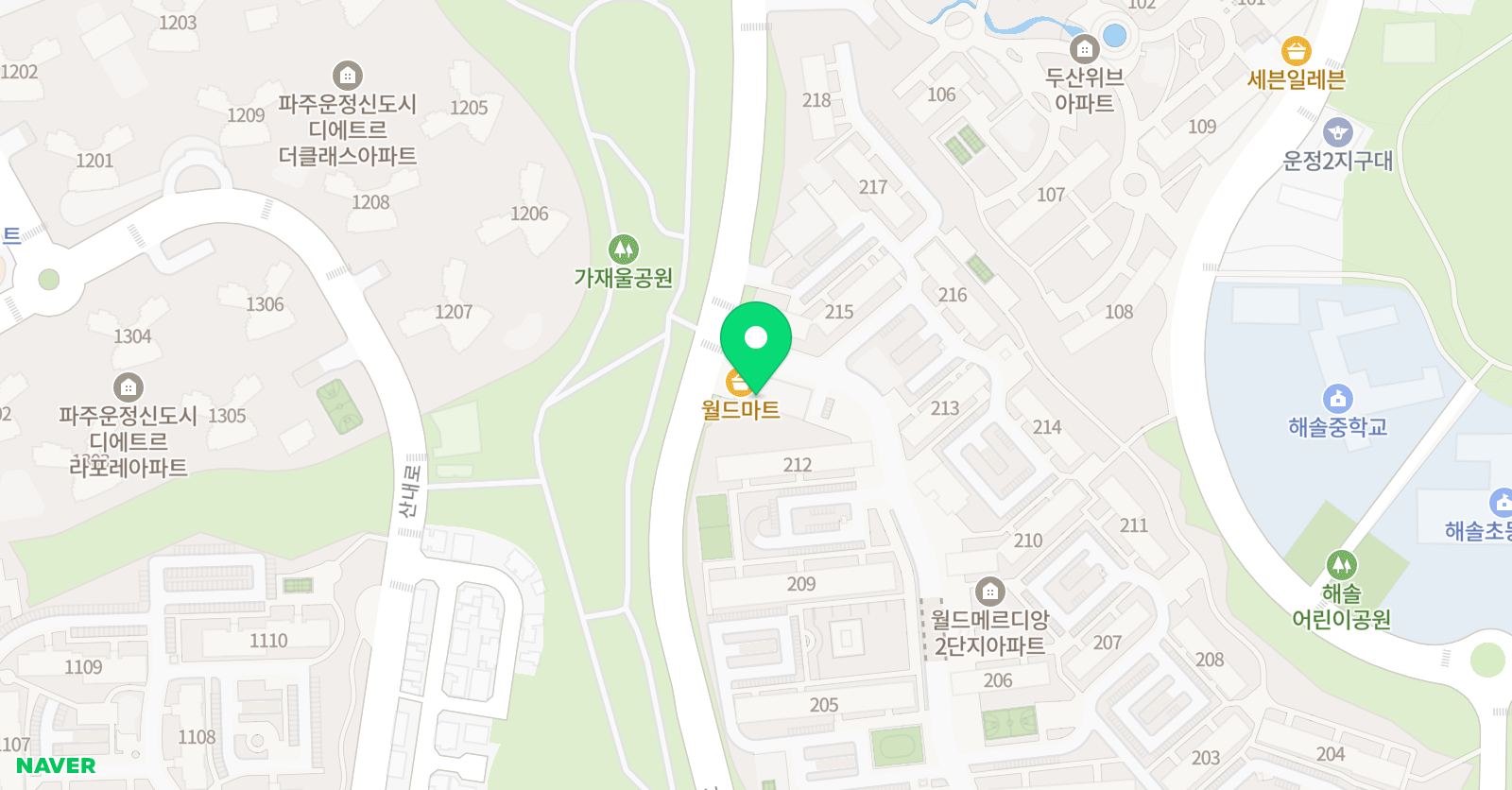 수학의달인 해솔월드점 위치