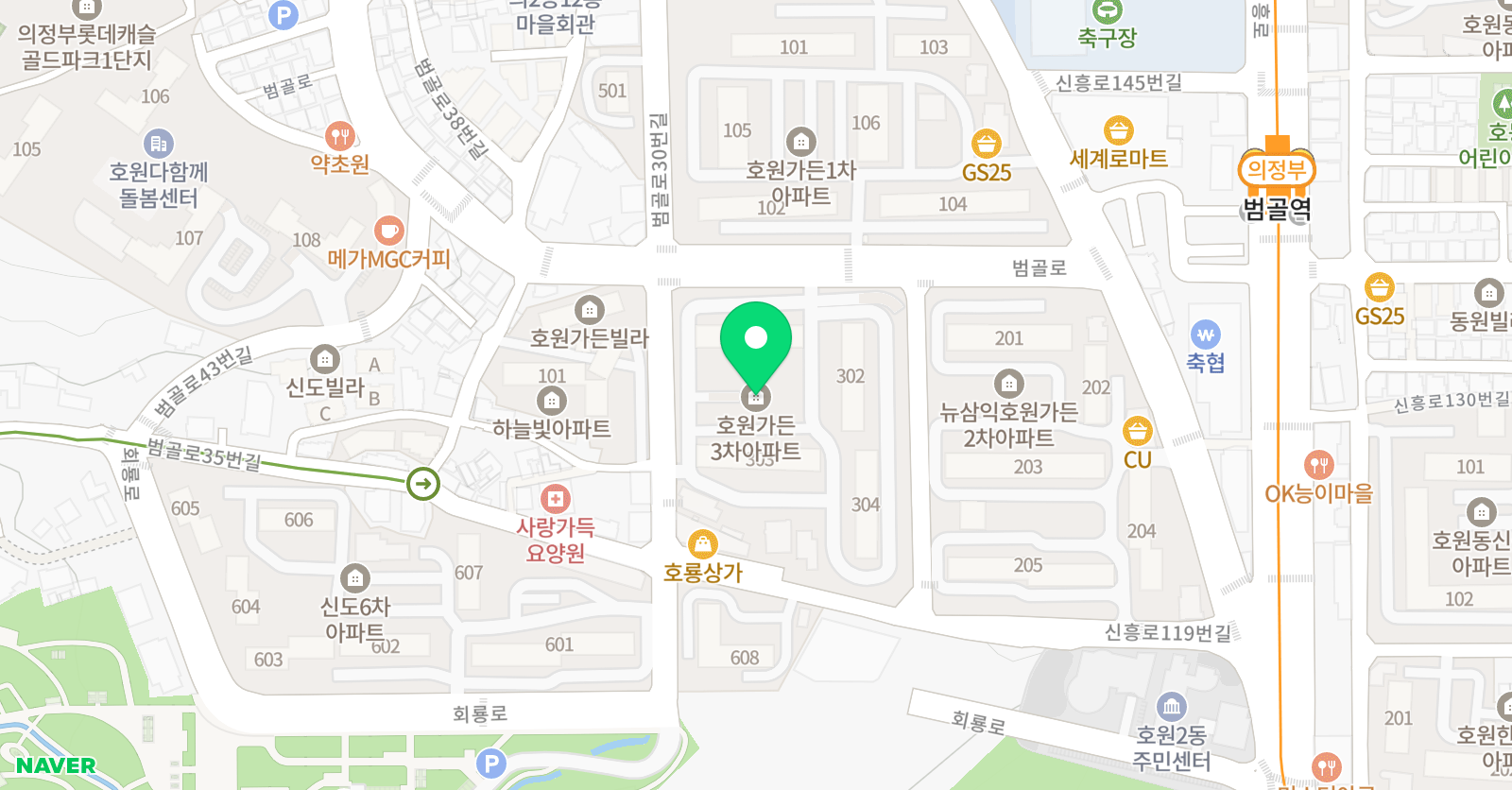 원탑 영어학원 위치