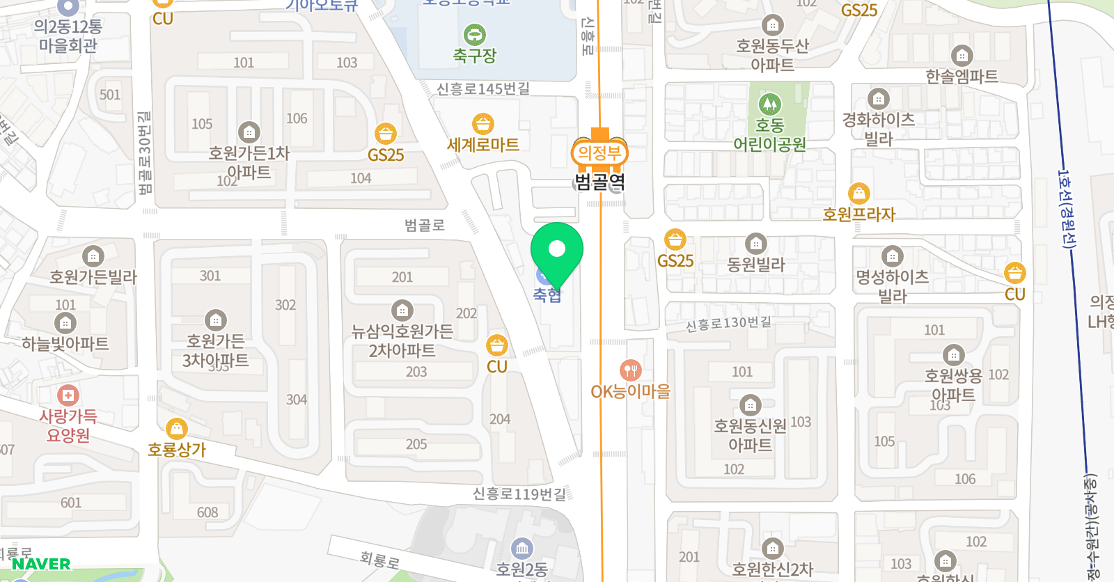 파머스 어학원 호원캠퍼스 위치