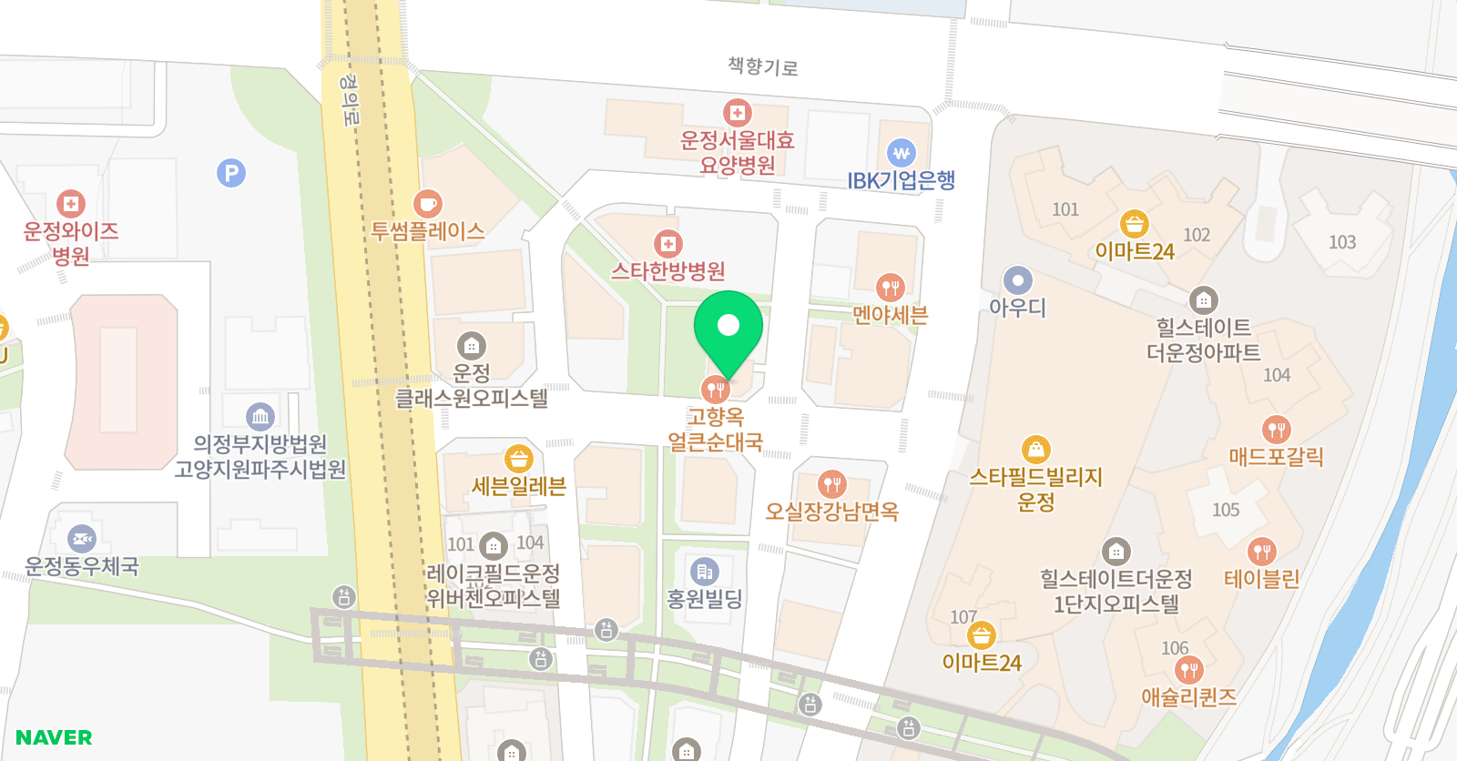 제이탑 유도멀티짐 운정점 위치