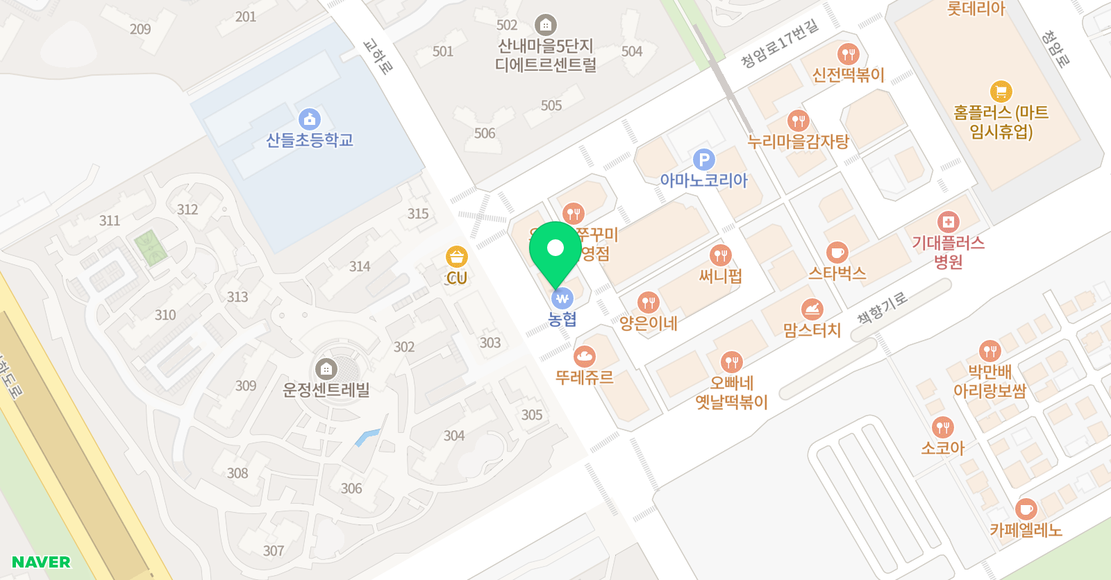 별이크는 창작소 위치