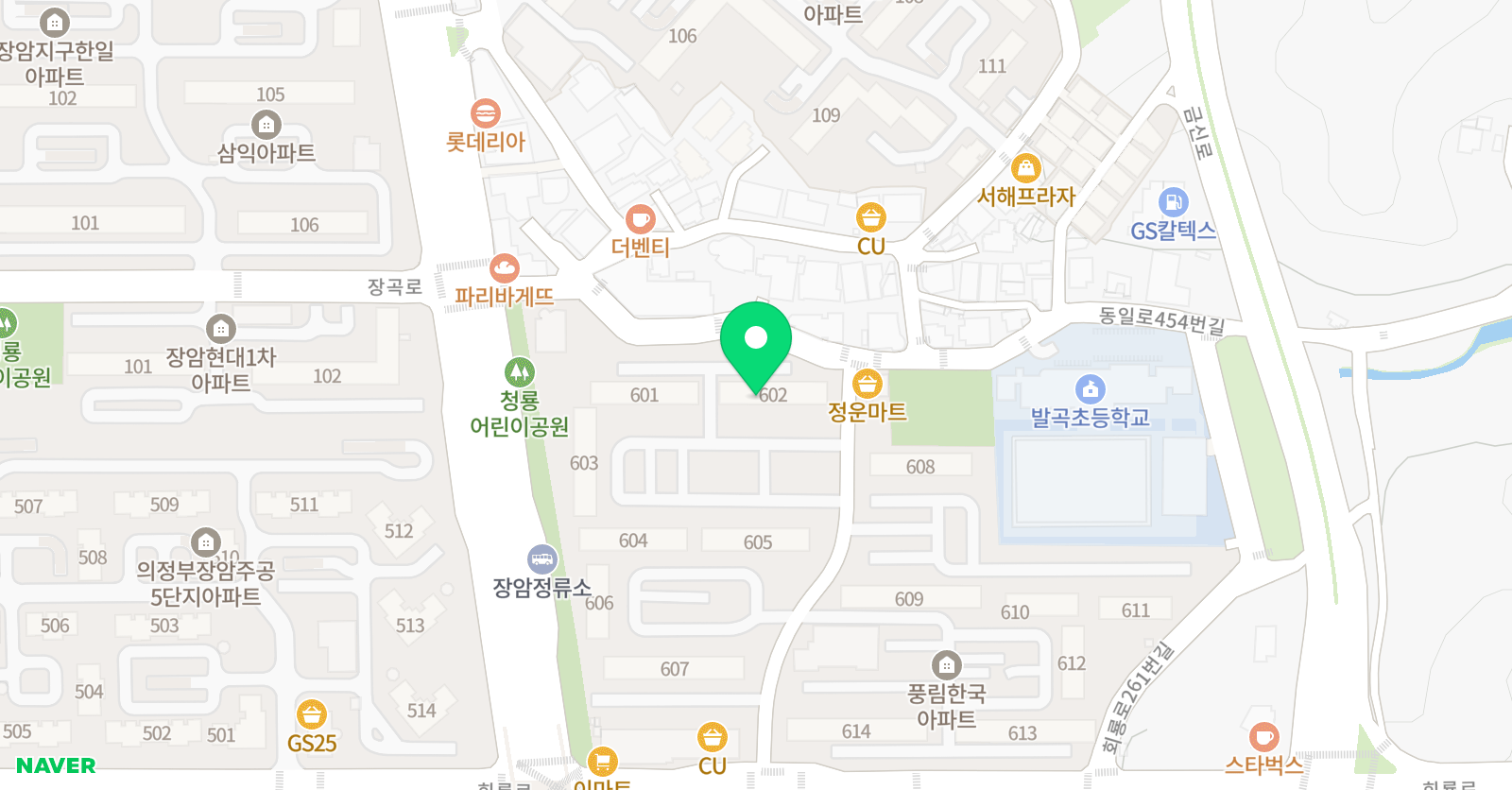 아소비 의정부 신곡풍림점 위치