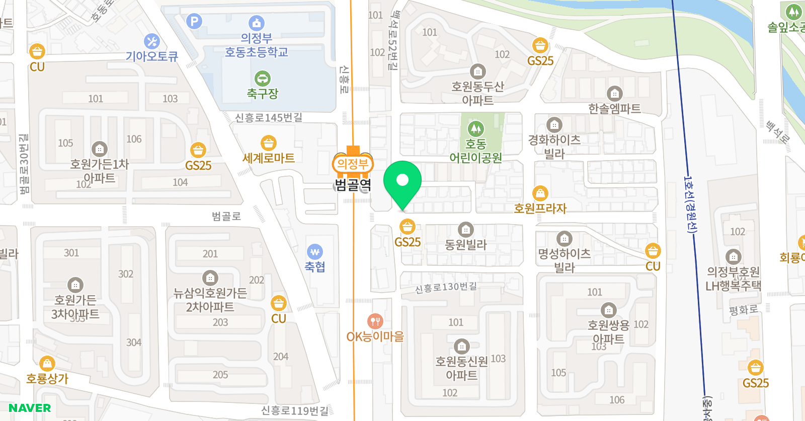 포스 학원 위치