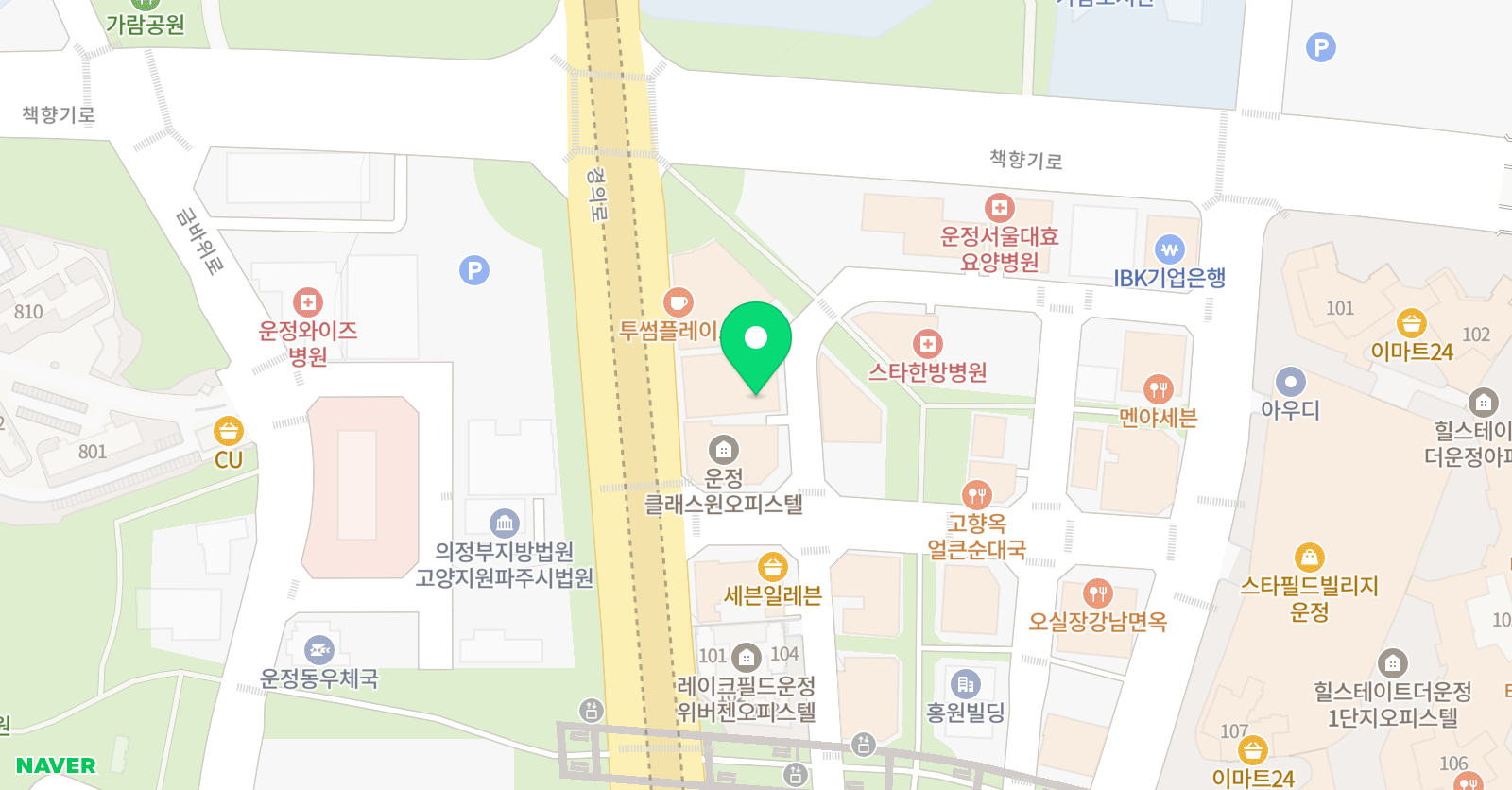 뮤엠영어 멘토수학학원 위치