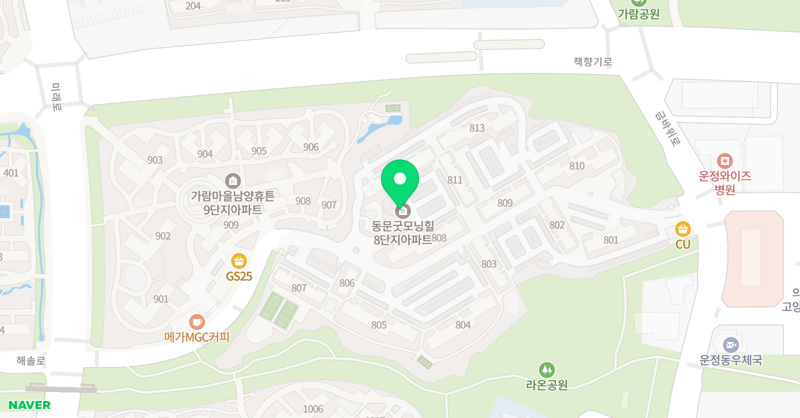 피아아트스튜디오 교습소 운정가람마을 위치