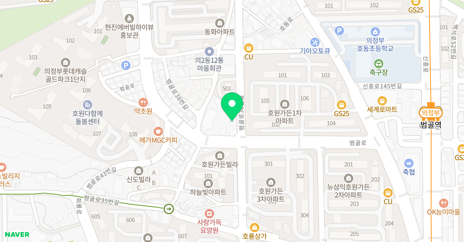 피에스 영어학원 위치