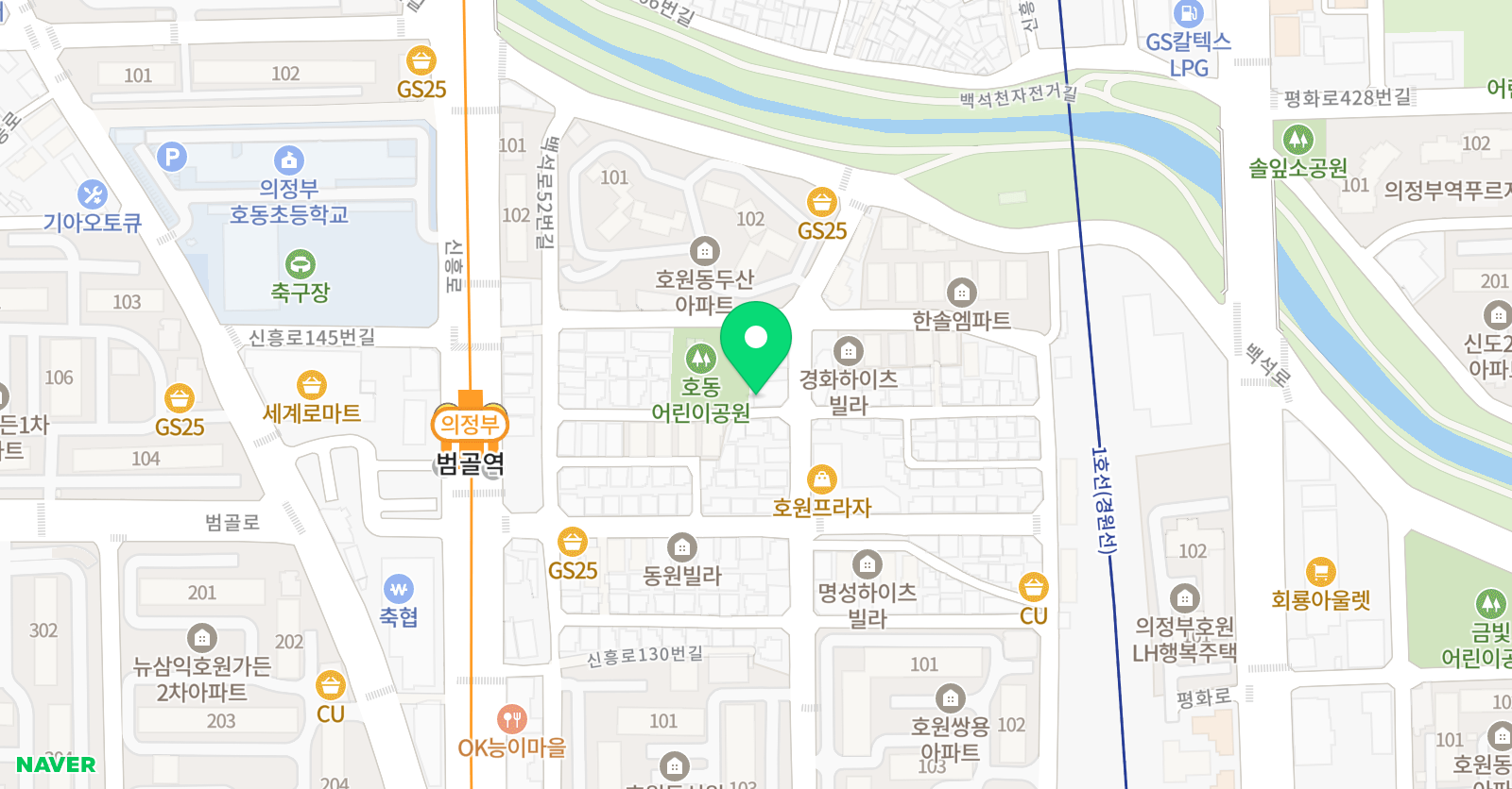 EMC 보습학원 위치