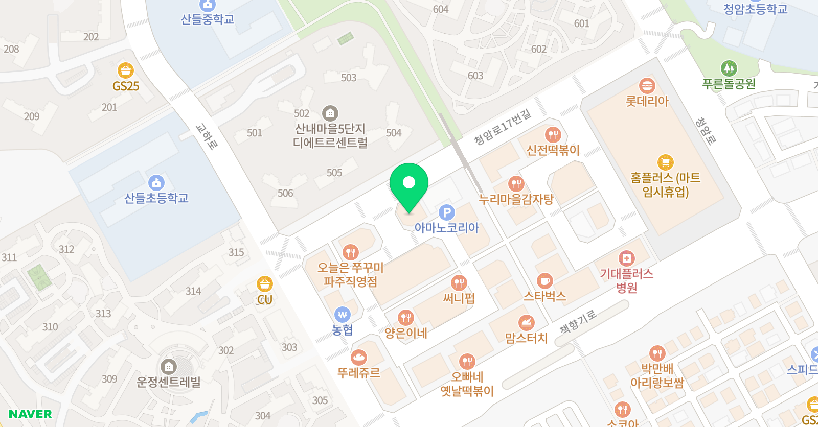 예연 음악학원 위치