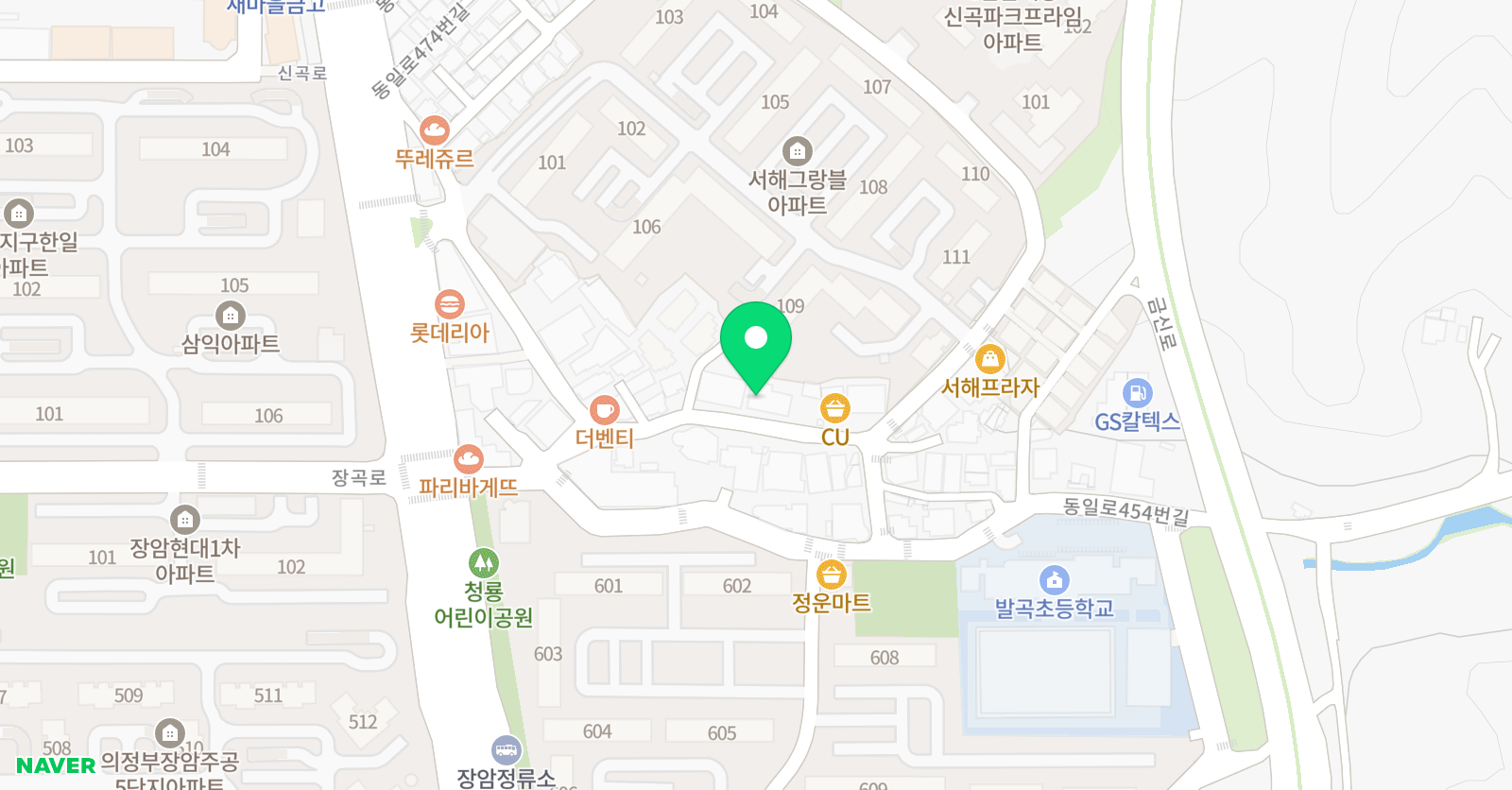 메이플브릿지 어학원 위치