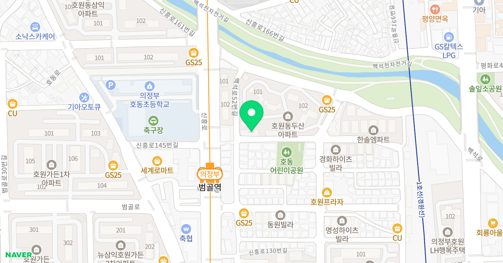 뫼비우스아이 놀이어학원 위치