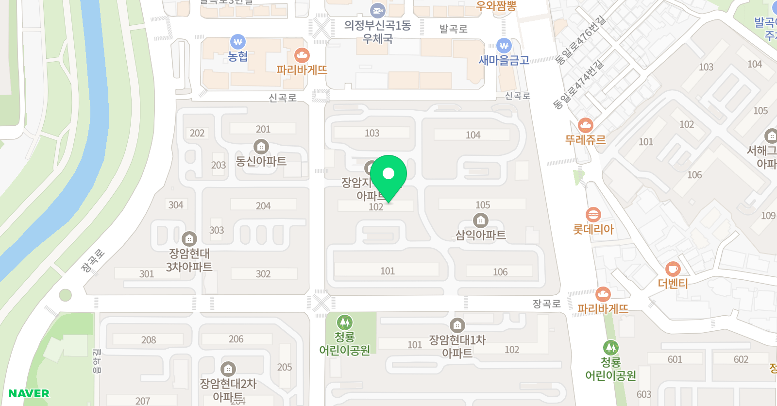 아소비 의정부신곡삼익한일점 위치