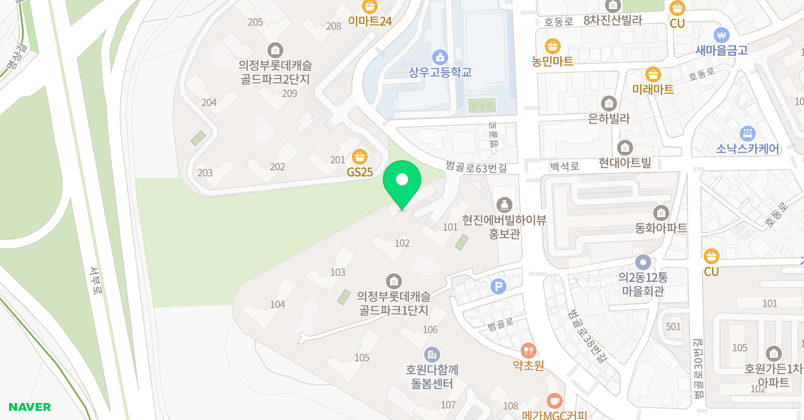 선율 피아노 위치