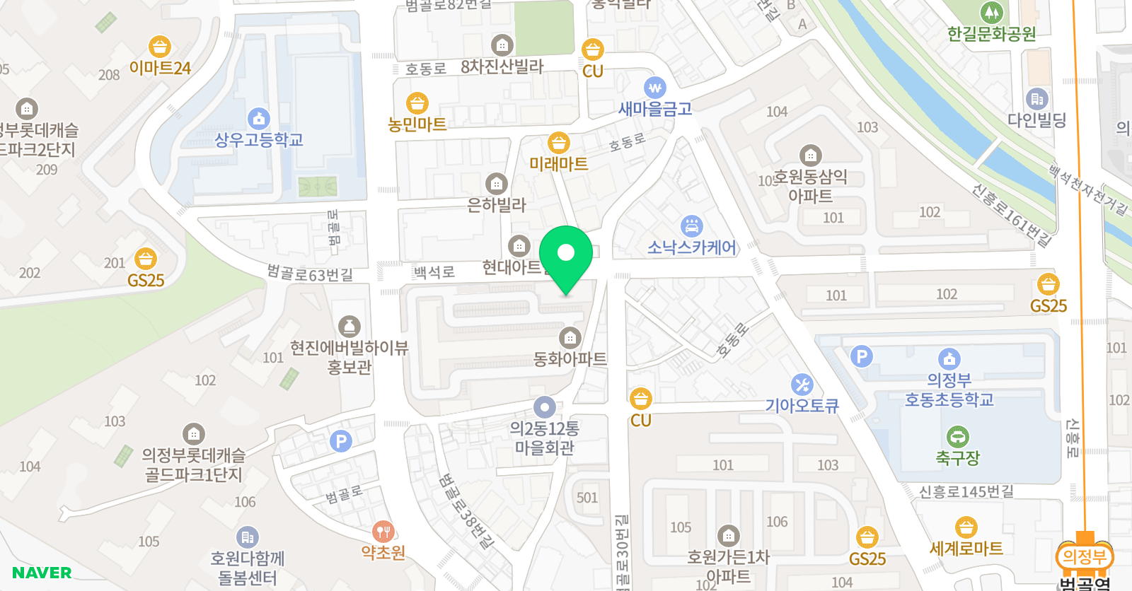 노크 영어학원 위치