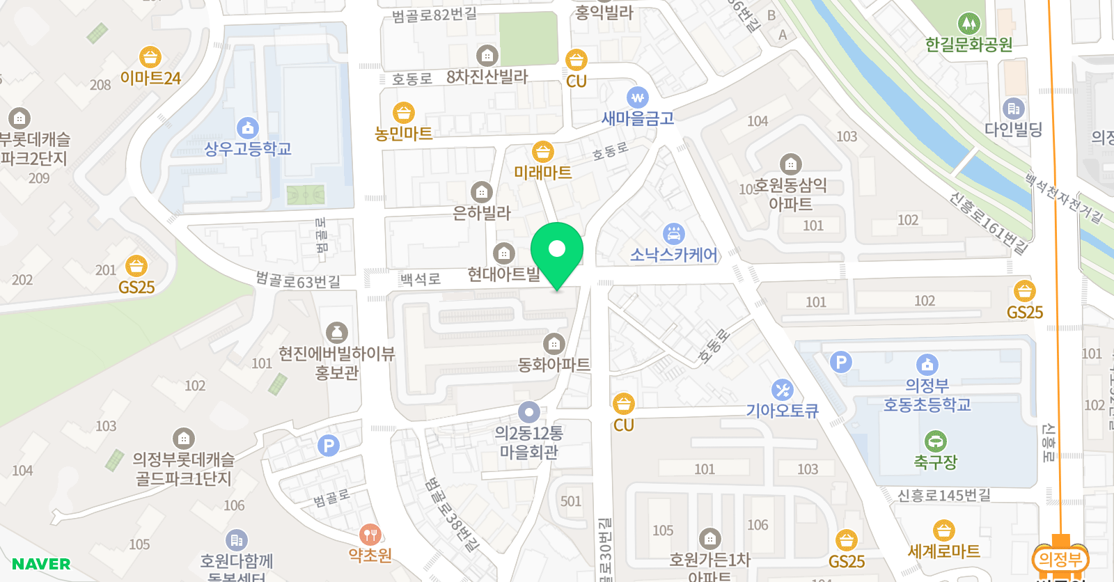충효 태권도 아카데미 위치