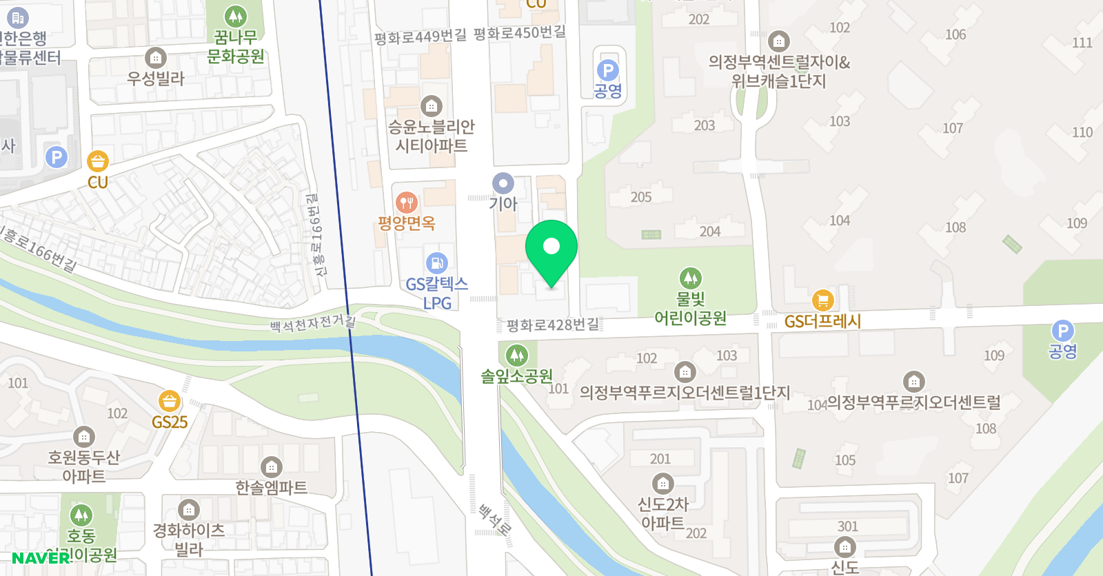 잉글리시아이 경의학원 위치