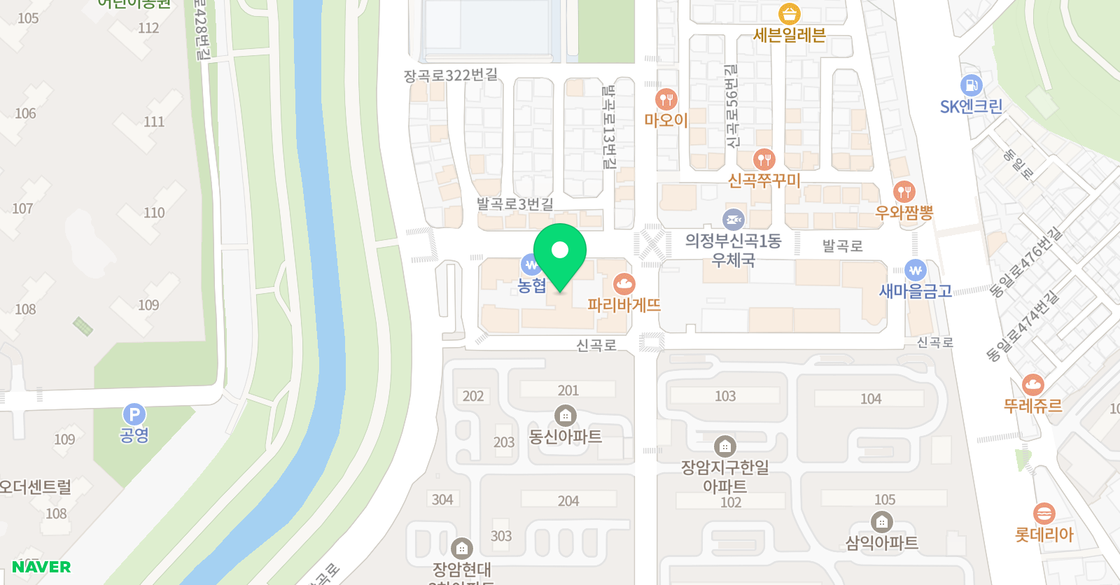 그루터기 수학학원 위치