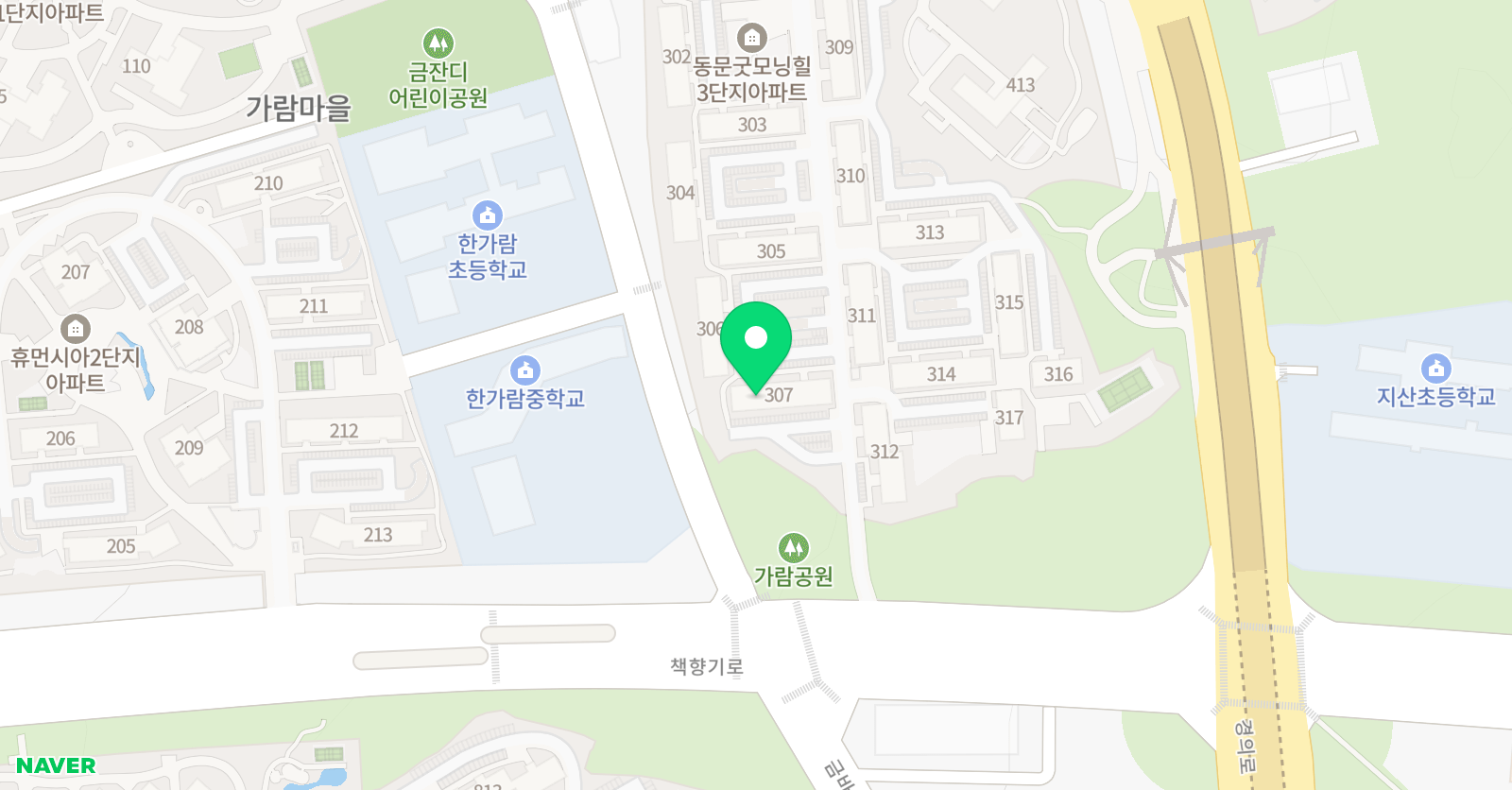 윤선생 우리집앞영어교실 파주가람마을 위치