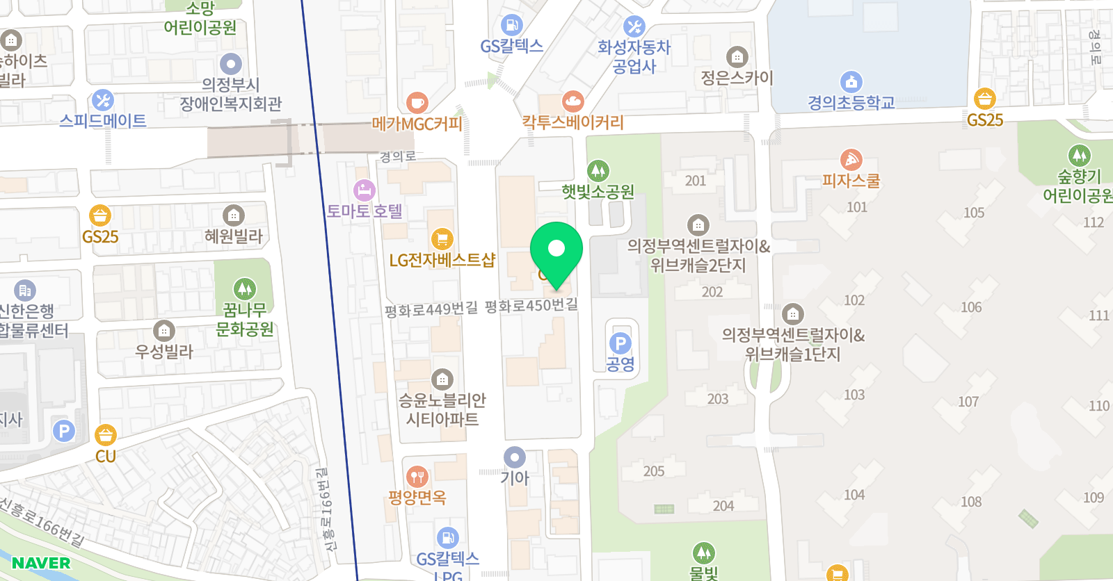 위즈덤스토리 독서논술학원 위치