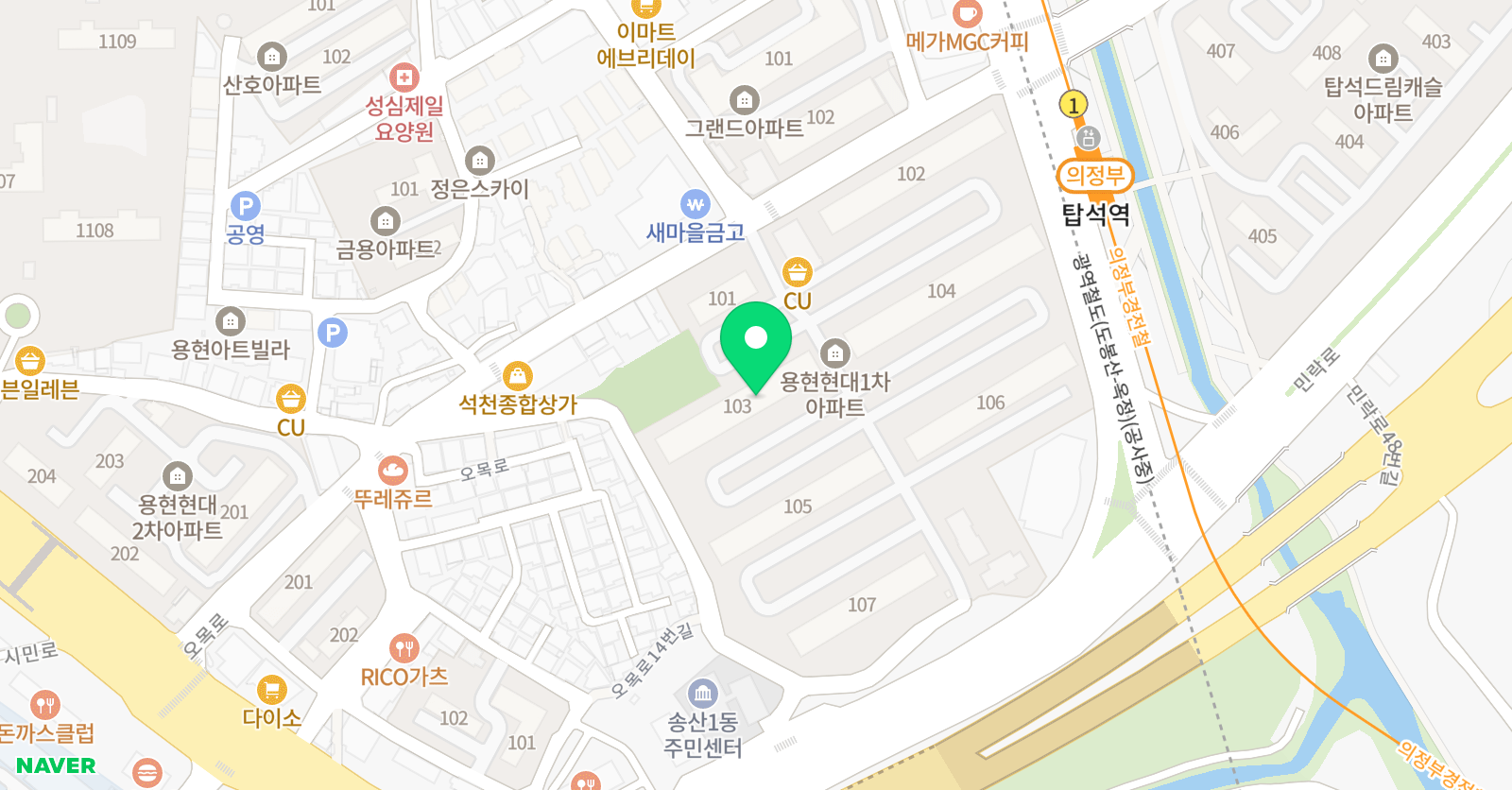 현대 수학공부방 위치