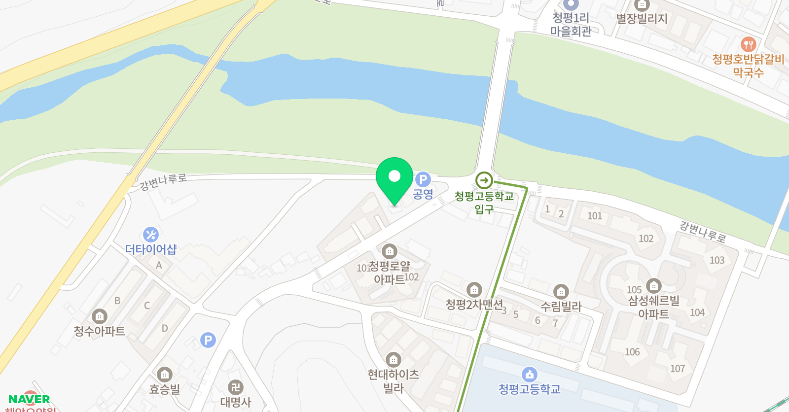 위너 영수학원 위치