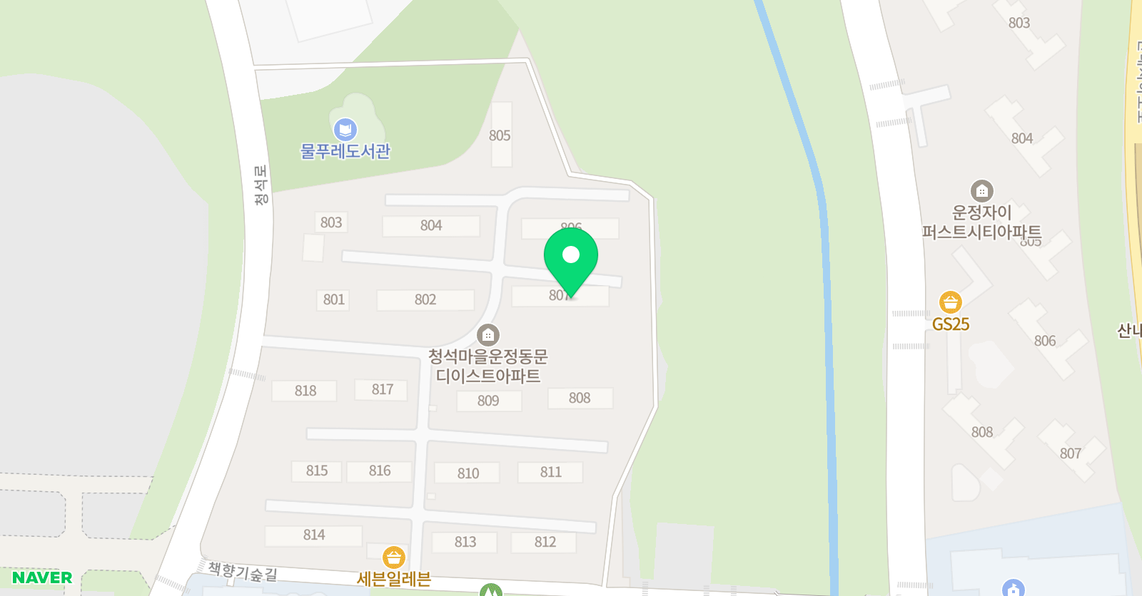 YBM리딩클럽 파주다율2센터 위치